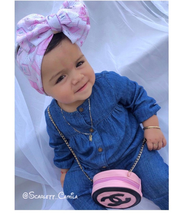 Baby Girl Headband Double Big Bow Headwrap