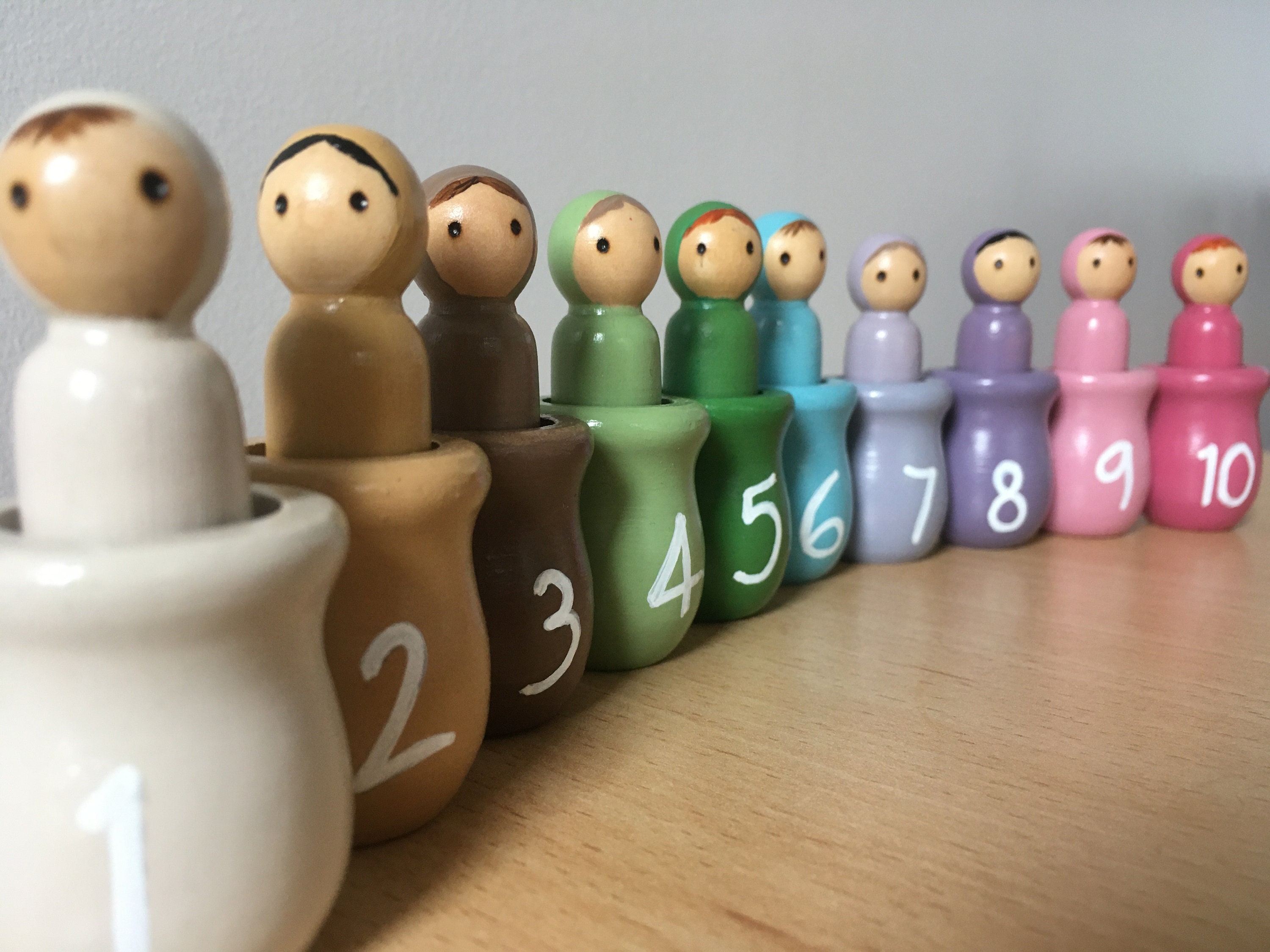 Wooden Peg Dolls - Etsy UK Wooden Peg Dolls - Etsy UK