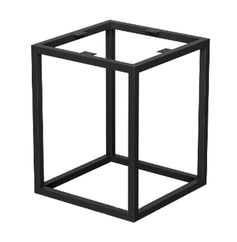 Metal Stool Base, Square Metal Stool Frame, End Table Base, Metal Cross ...