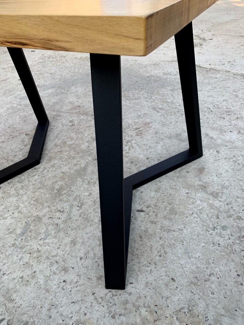 Metal Coffee Table Legs Industrial Style Legs Steel Legs Etsy