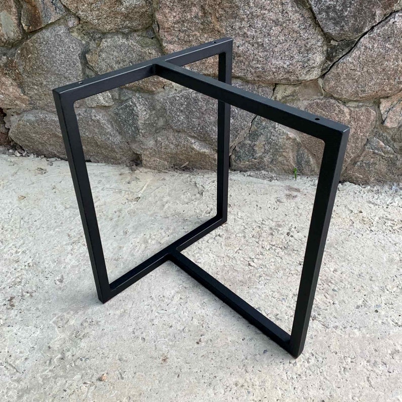 Metal Table Base Steel Table Frame Coffee Table Base Metal Etsy