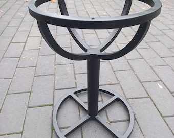 Base de mesa Tulipa, Base de mesa de centro em metal, Pés de mesa em metal, Base de mesa em metal com estrutura completa, Estrutura de mesa em aço, Base de mesa de centro