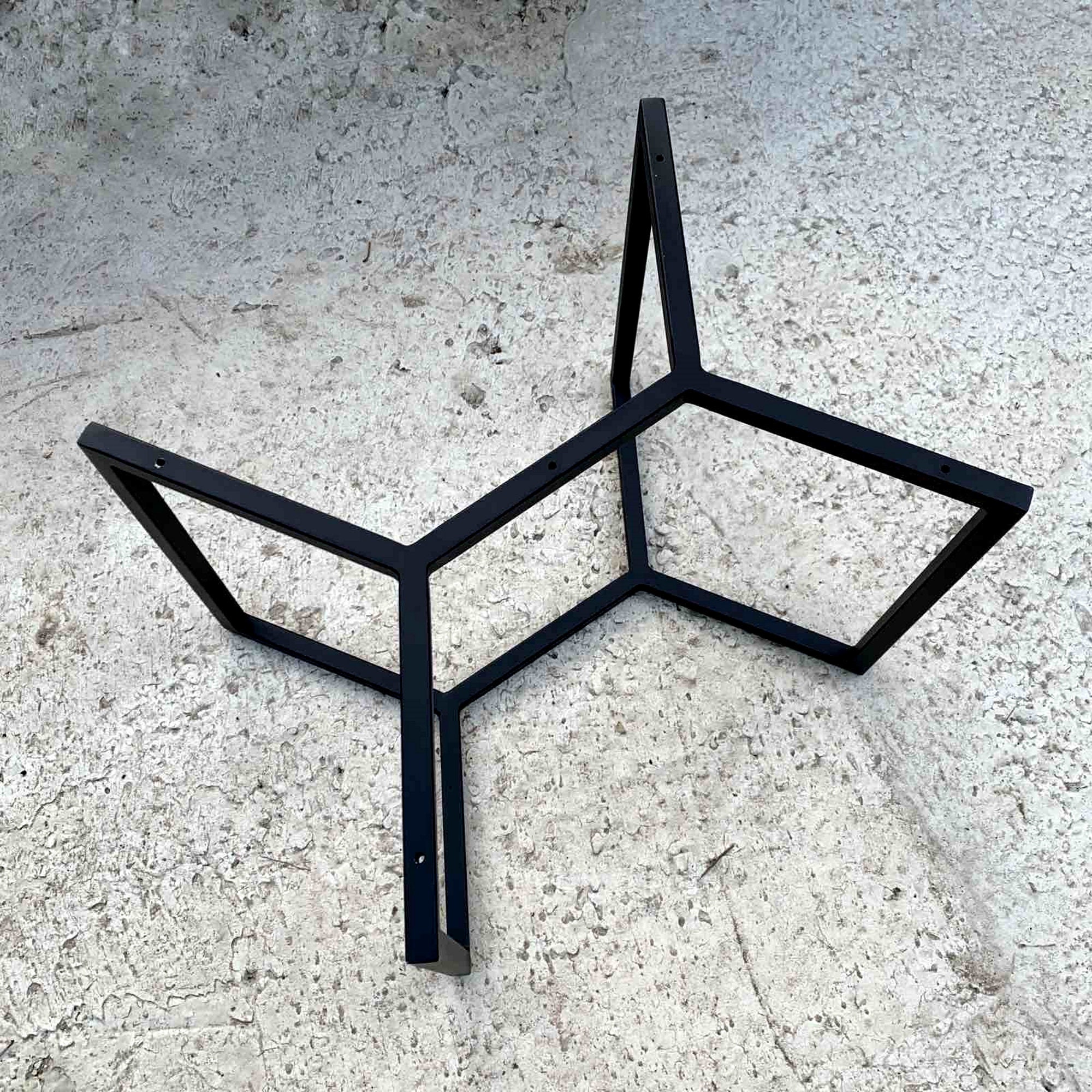 Metal Table Base Steel Table Frame Coffee Table Base Metal Etsy