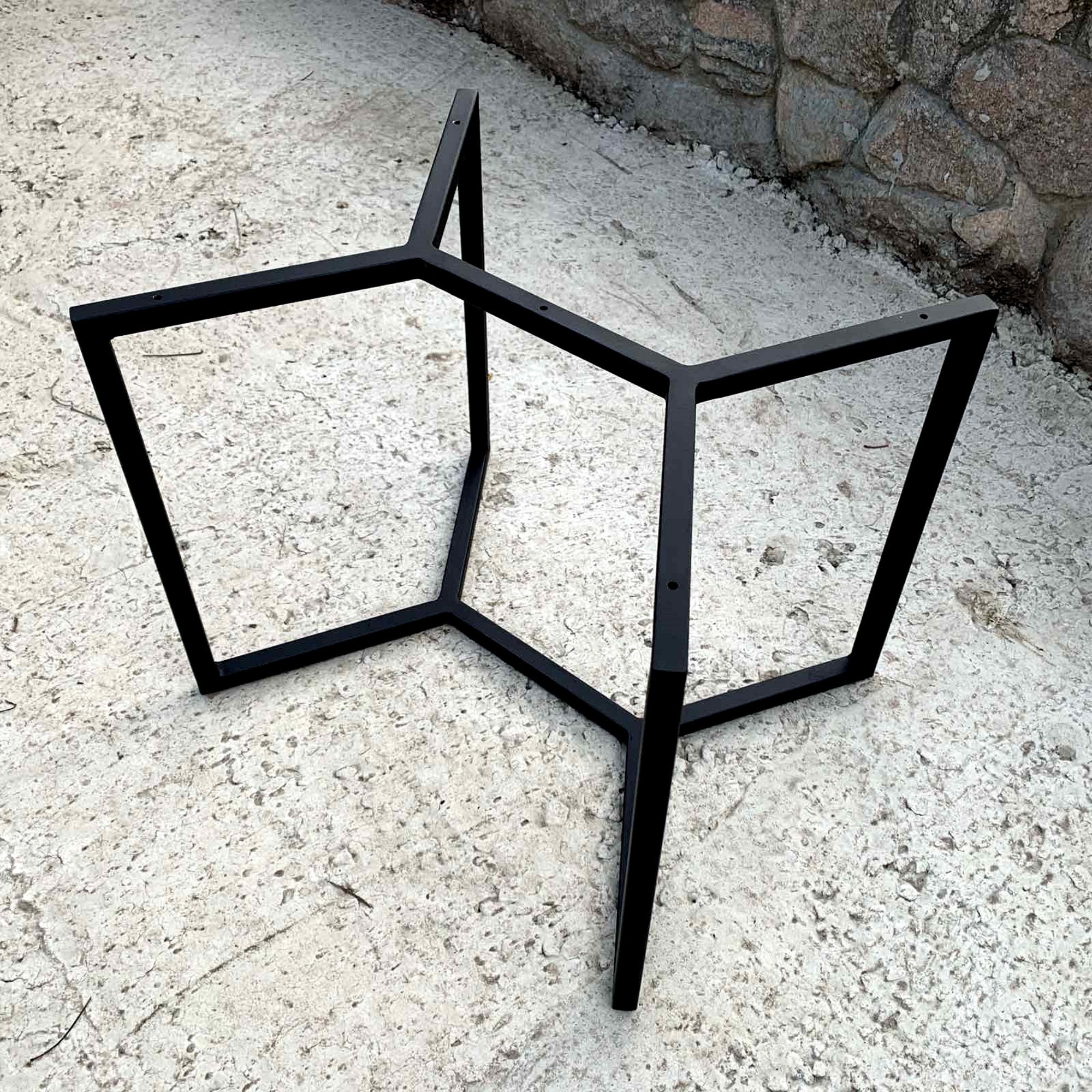 Metal Table Base Steel Table Frame Coffee Table Base Metal Etsy