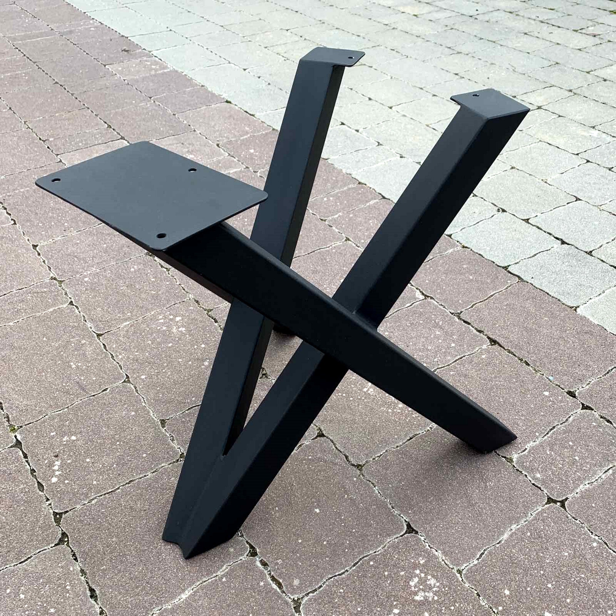 Unique Metal Coffee Table Base Metal Table Legs Full Frame - Etsy