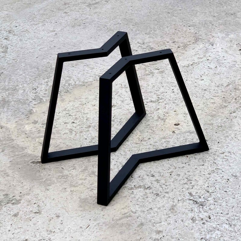 Metal Coffee Table Legs Industrial Style Legs Steel Legs Etsy