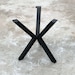Metal Coffee Table Base, Steel Table Frame, Coffee Table Spider Base, Industrial Spider Steel Table Legs, Full Frame Round table
