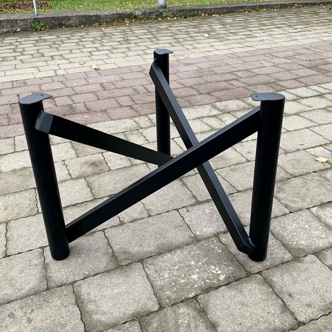 Unique Metal Coffee Table Base Metal Table Legs Full Frame Etsy