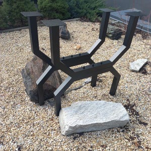 Stylish Demountable Table Base, 2 x Metal Table Legs, Frame Metal Table Base, Steel Table Frame,  Table Base