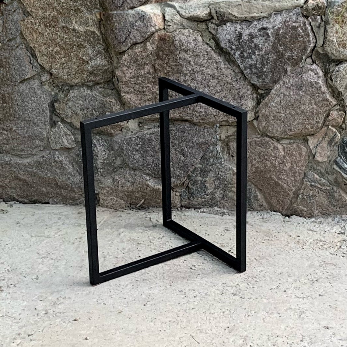 Metal Table Base Steel Table Frame Coffee Table Base Metal Etsy