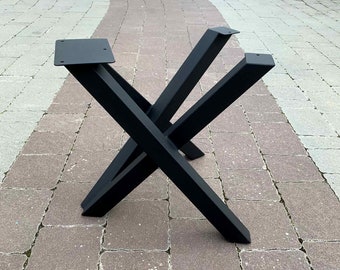 Unique Metal Coffee Table Base, Metal Table Legs, Full Frame Metal Table Base, Steel Table Frame, Coffee Table Base