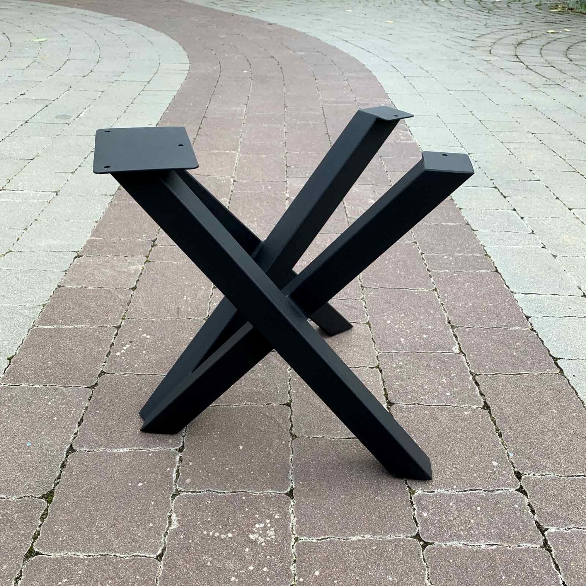 Unique Metal Coffee Table Base, Metal Table Legs, Full Frame Metal ...