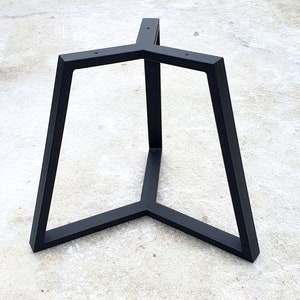 Sculptural Style Coffee Table Base for ROUND table top, Table Legs, Full Frame Metal Table Base for coffee table, Steel Table Frame