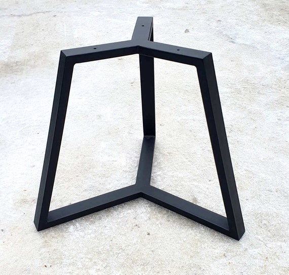 Unique Coffee Table Base for ROUND Table Top Industrial Table