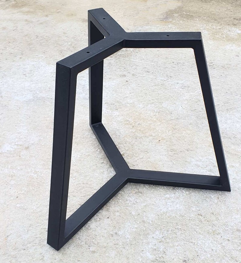 Unique Coffee Table Base for ROUND Table Top Industrial Table Etsy