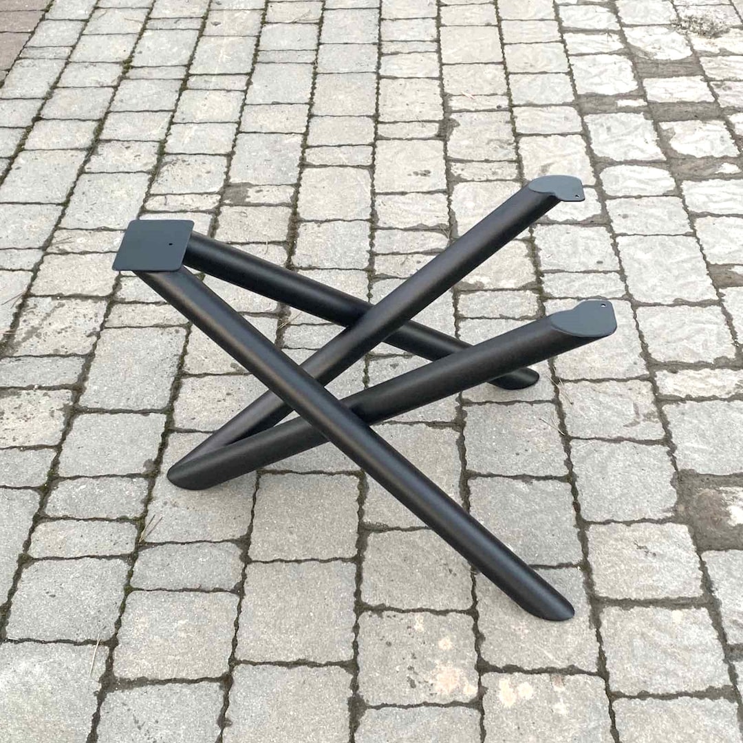 Unique Metal Coffee Table Base, Metal Table Legs, Full Frame Metal