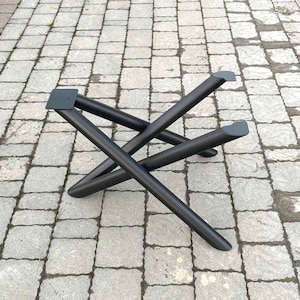 Unique Metal Coffee Table Base, Metal Table Legs, Full Frame Metal Table Base, Steel Table Frame, Coffee Table Base