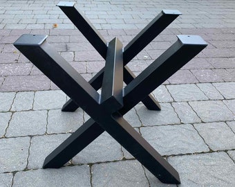 Metal Coffee Table Base, Metal Table Legs, Full Frame Metal Table Base, Steel Table Frame, Coffee Table Base