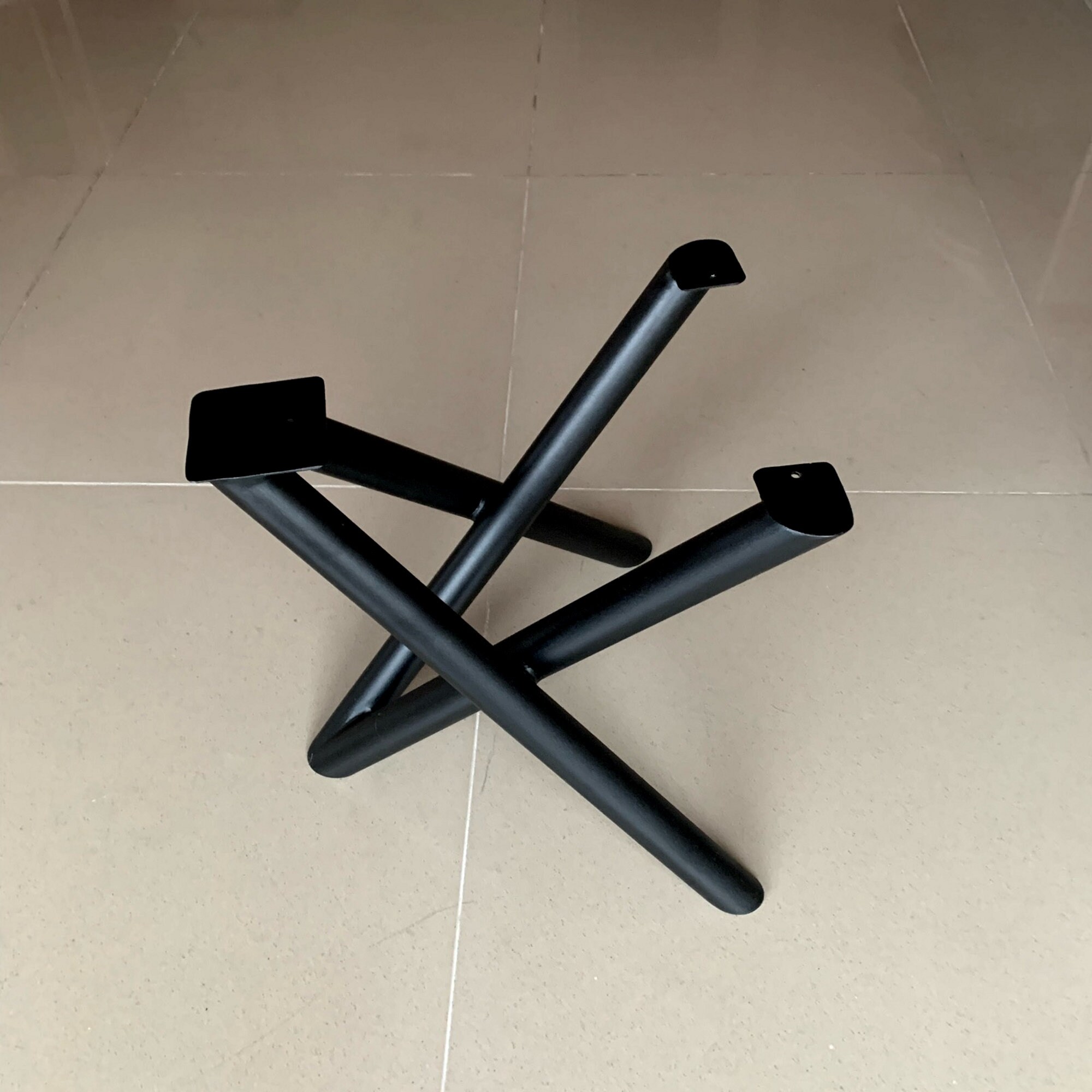 Unique Metal Coffee Table Base Metal Table Legs Full Frame Etsy