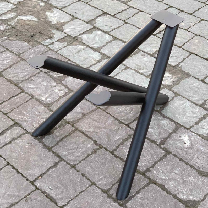 Unique Metal Coffee Table Base Metal Table Legs Full Frame Etsy