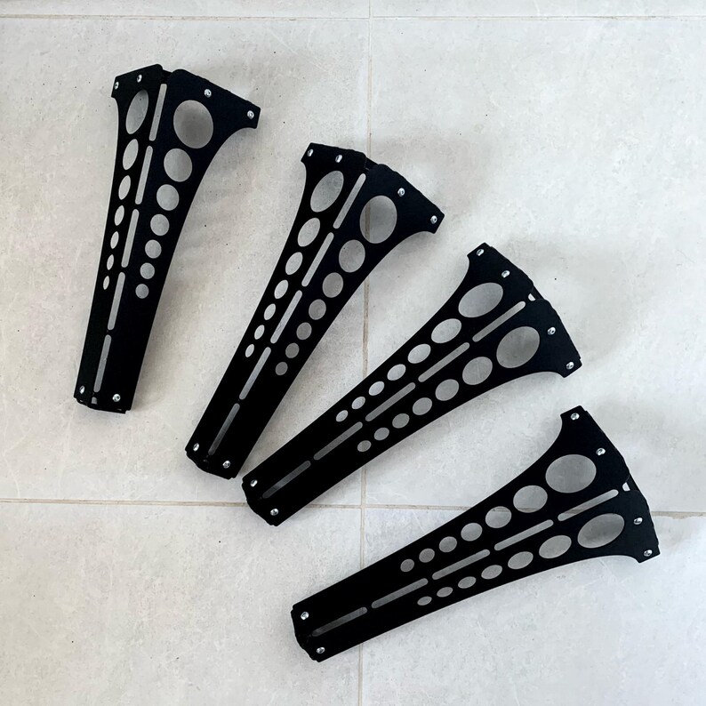 Metal Table Legs Set of 4 Coffee Table Leg Industrial Legs Etsy