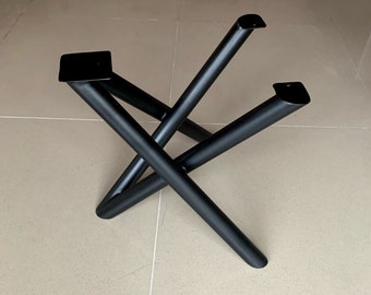 Unique Metal Coffee Table Base, Metal Table Legs, Full Frame Metal Table Base, Steel Table Frame, Coffee Table Base