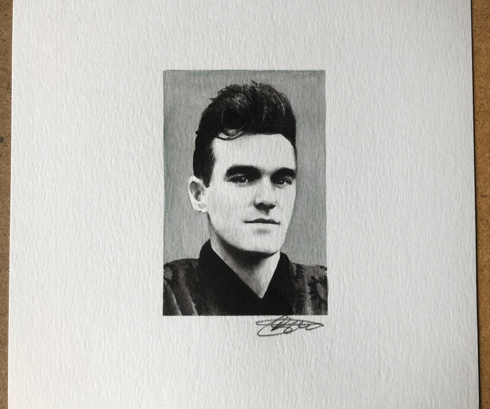 Original Morrissey The Smiths painting watercolour art a5 8.3 Etsy