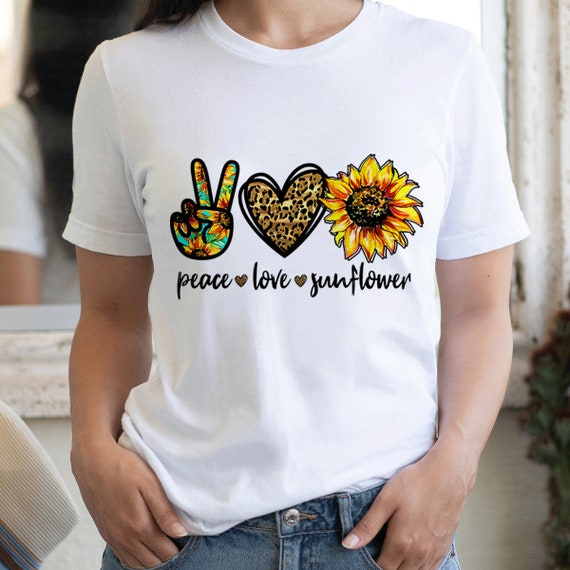 Relaterede at retfærdiggøre Derfor Peace Love Sunshine T-shirt Love and Sunshine Shirt Show - Etsy