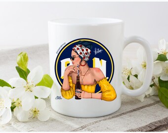 Venezuela Mug, Venezuelan  Ceramic Coffee Cup, Vzla Tea Mug perfect gift item, Harina Pan, arepas, polar, Venezuelan things