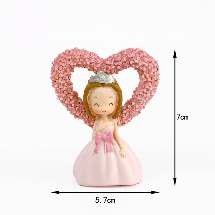 Cumpleaños único Cupcake Topper suministros decoraciones rosa Etsy España