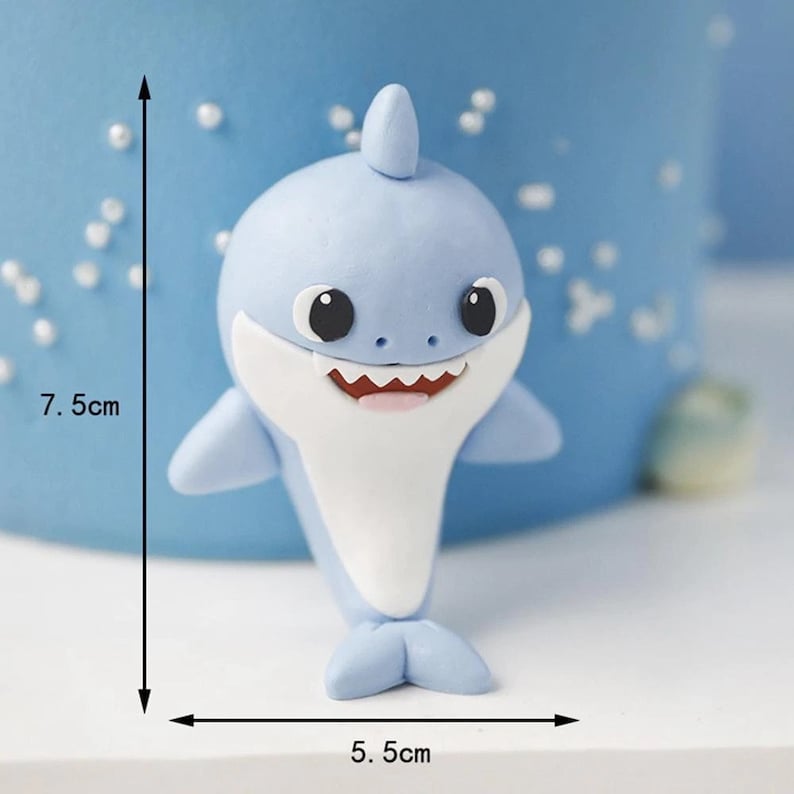 Cartoon Sea Animal Crab Cake Topper Birthday Cake Decor Mermaid Party Decor Mermaid Supplies Under the Sea Baby Showr Cake Decor