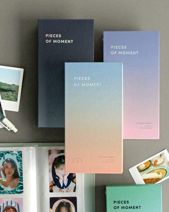 Photocard Album [4 Colors] PC Storage Binder | Pastel Collection PC Album |  Photo Card Binder | Game Card Collect Album | Instant Photo Book - Etsy