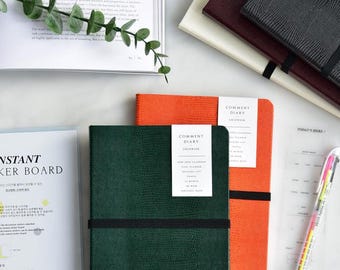 Daily Agenda [5 colors] Dated Monthly Planner | Cute Any Year Planner | Weekly Planner | Any Time Trendy Agenda | Lined Journal | 2025 Diary