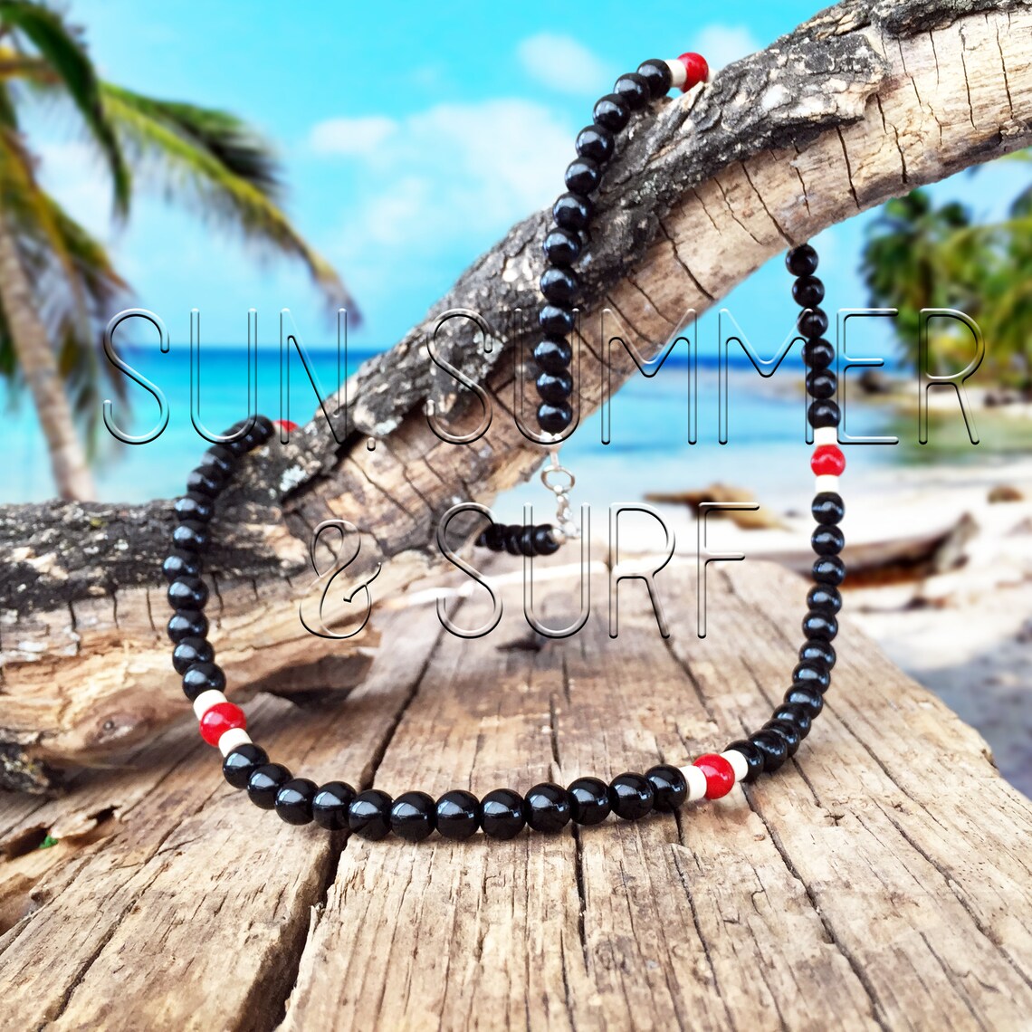 Surf Necklace Necklace for Men Surfer Style Necklace Etsy UK