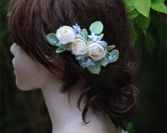 Eternity Flower Hair Clip,Customized Brooch,Flower Hair Clip, Bridal,Bridesmaid Gift,Eternity Flower Brooch,Flower Hair Clips,Wedding Flower