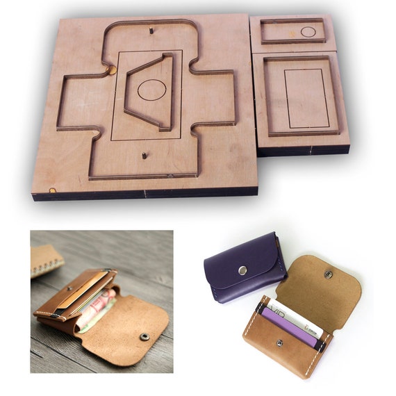 Wood Die Cutting DIY Handmade Wallet Laser Cutting Dies Leather Punch Tools