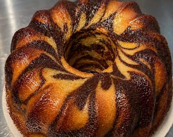 Keto Marble Cake – Soft, Moist, and Sugar-Free