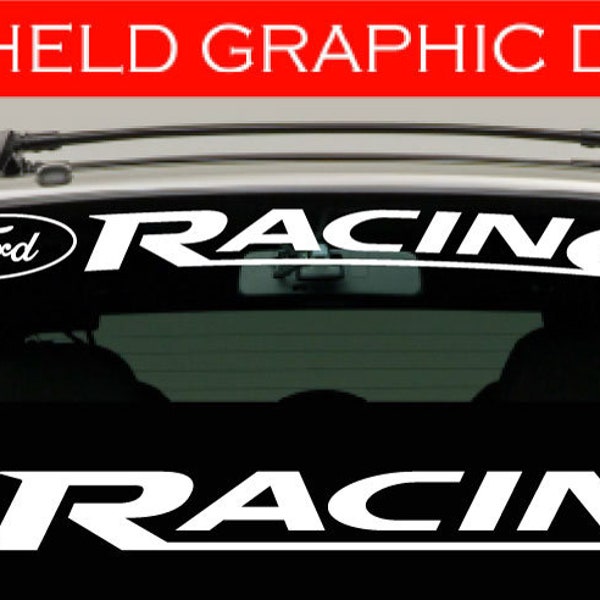 Buy Ford Racing Windshield Banner Online In India Etsy India