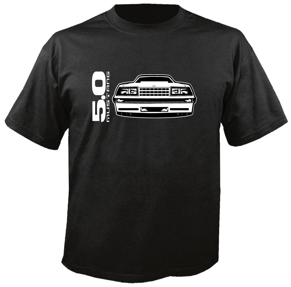 4i Mustang GT Foxbody Front-t-shirt - Etsy