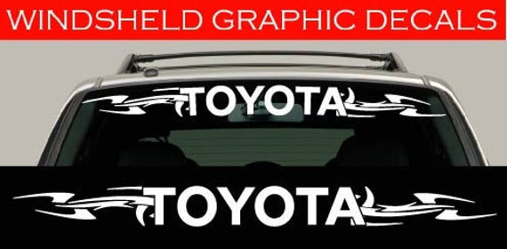 Windshield lettering online