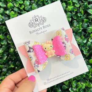 Hello Kittys Hair Bow - Etsy