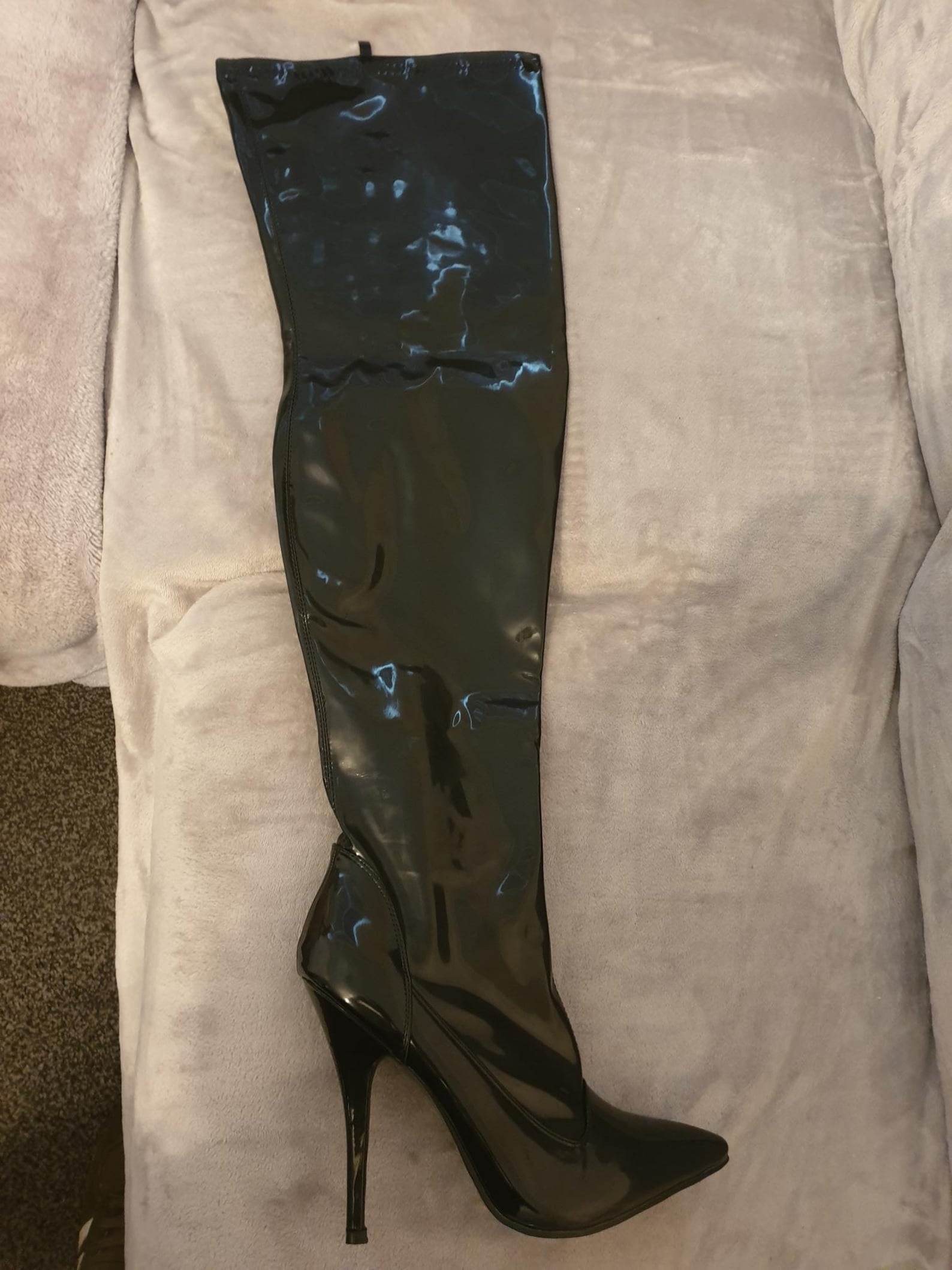 Size 11 Mens Sexy Thigh High Boots Sissy CD Fetish - Etsy