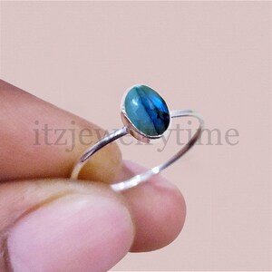 Boho Statement Ring | Labradorite Sterling Silver Ring | Hand Crafted Bohemian Ring | Boho Ring | Labradorite Ring | Rings for Gift
