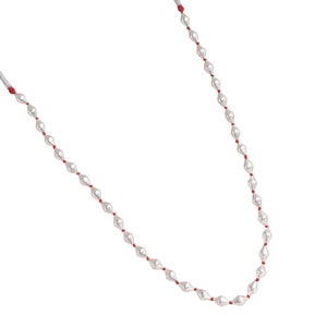 Silver Dholki Mala- Indian Dholki Mala- Bormala- Dholki Beads Necklace- Indian Jewelry- Maharashtrian jewellery- Kolhapuri Dholki Necklace