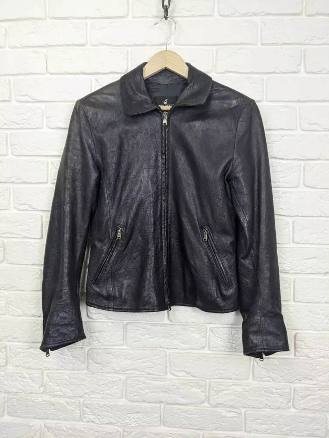 Vera pelle leather jacket Etsy