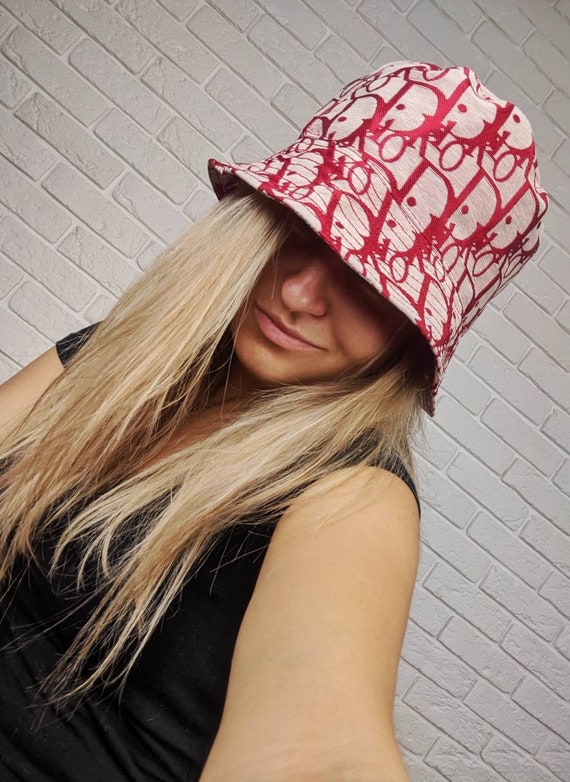 Vintage Dior Bucket Hat Monogram classic patern