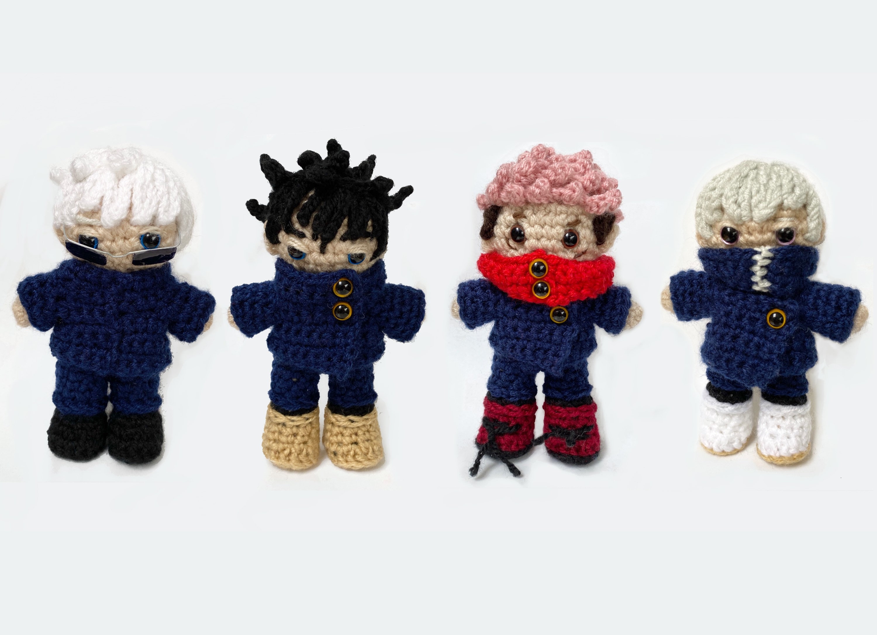 Jujutsu kaisen crochet pattern amigurumi Etsy