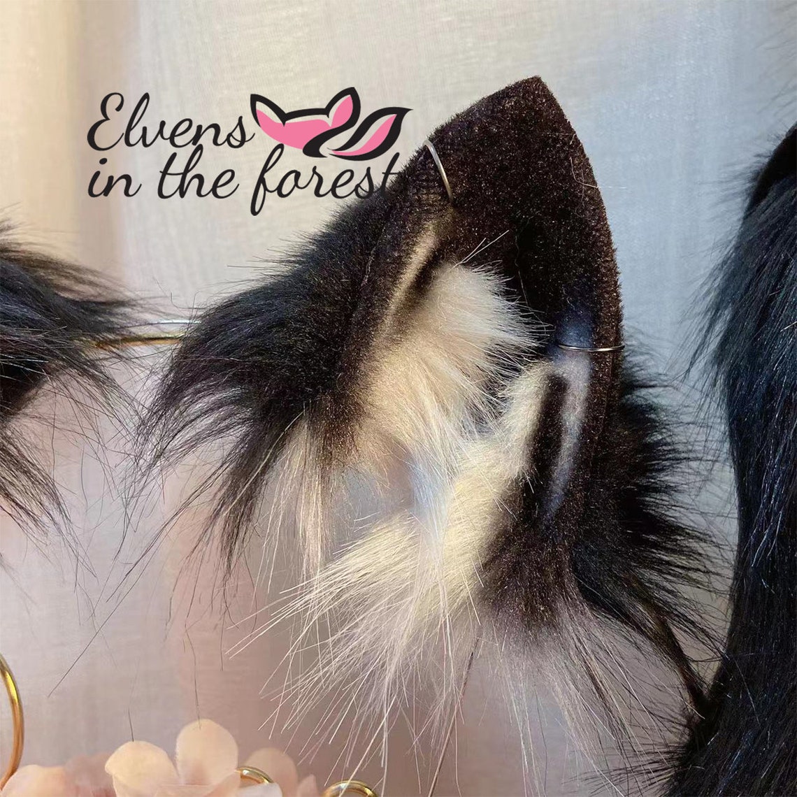 Black Wolf Tail Wolf Ears and Collar COSPLAY Butt Plug Etsy Australia