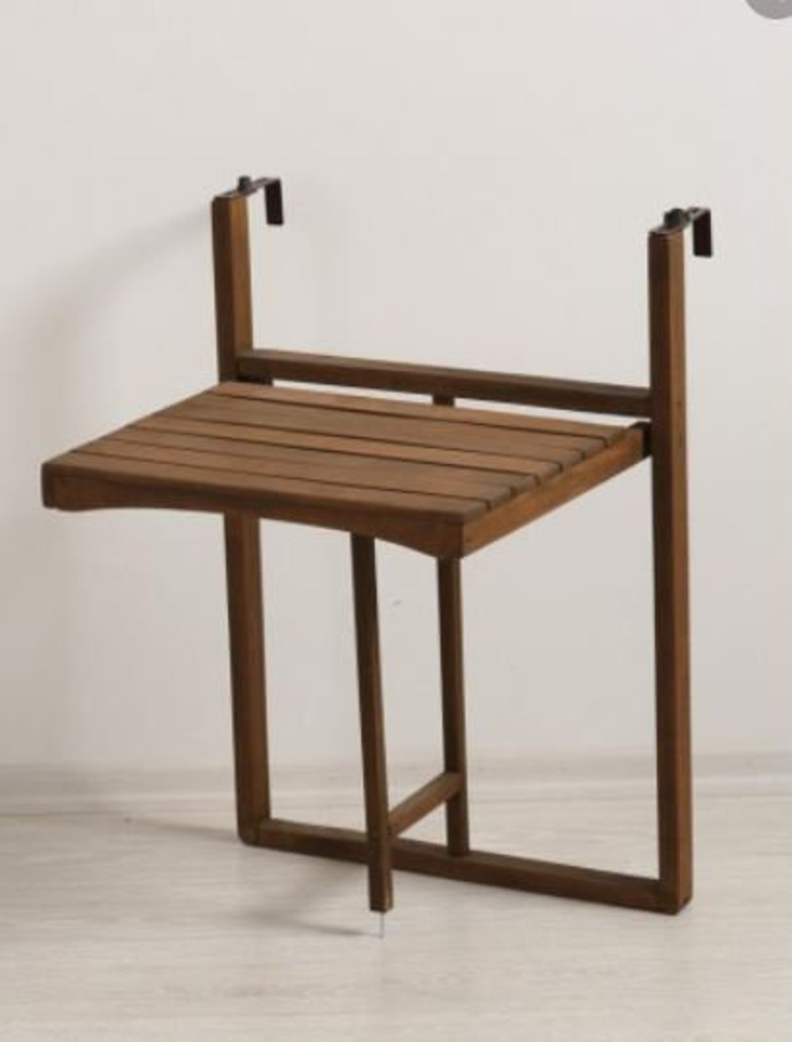 Folding Balcony Table Wooden Folding Table Etsy