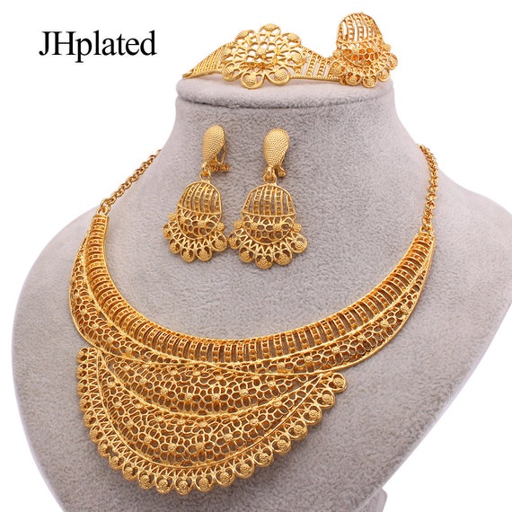 Girl gold jewelry set discount